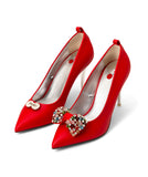 Pumpsicles | Wine Grapes ^  Stiletto Stick ~ Silver * à la Topless