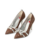 Pumpsicles | Cork ^ Sugar Cone ~ Silver * à la Topless