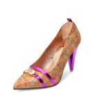 Pumpsicles | Cork ^ Sugar Cone ~ Fuchsia Pink * à la Topless