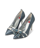 Pumpsicles | Cork ^ Sugar Cone ~ Silver * à la Topless