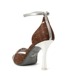 Popsandals | Cork ^ Stroon ~ Silver * à la Magnetic