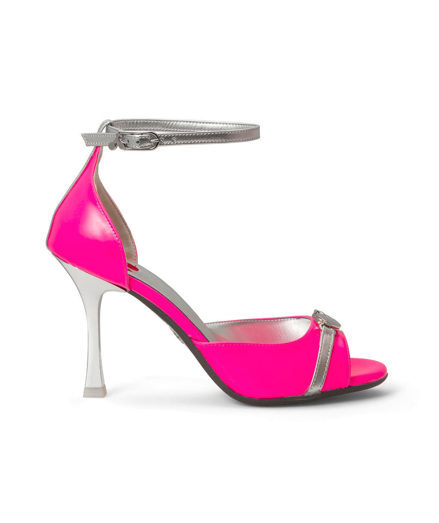 Popsandals | Recycled Leather ^ Stroon ~ Silver * à la Magnetic