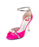 Popsandals | Recycled Leather ^ Stroon ~ Silver * à la Magnetic