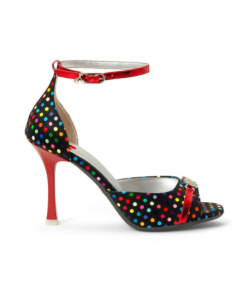 Popsandals | Recycled Leather ^ Stroon ~ Red * à la Magnetic