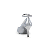 Pumpsicles | Recycled Leather ^ Stroon ~ Silver * à la Magnetic