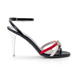 Popsandals | Wine Grapes ^ Stiletto Stick ~ Silver * à la Mode