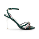 Popsandals | Wine Grapes ^ Stiletto Stick ~ Silver * à la Mode