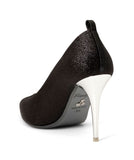 Pumpsicles | Recycled Leather ^ Stiletto Stick ~ Silver * à la Topless